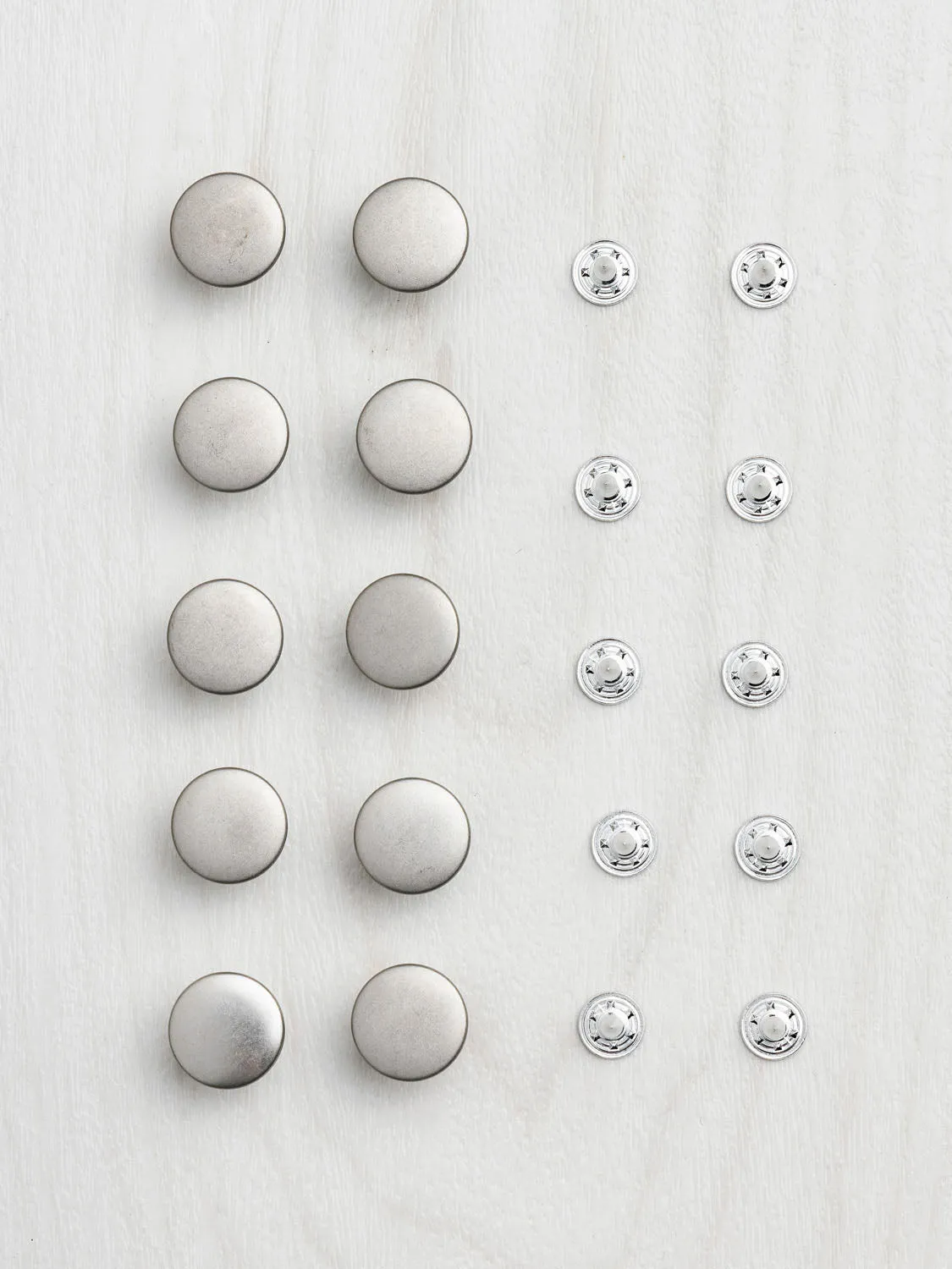 15mm Jeans Button - Pack of 10