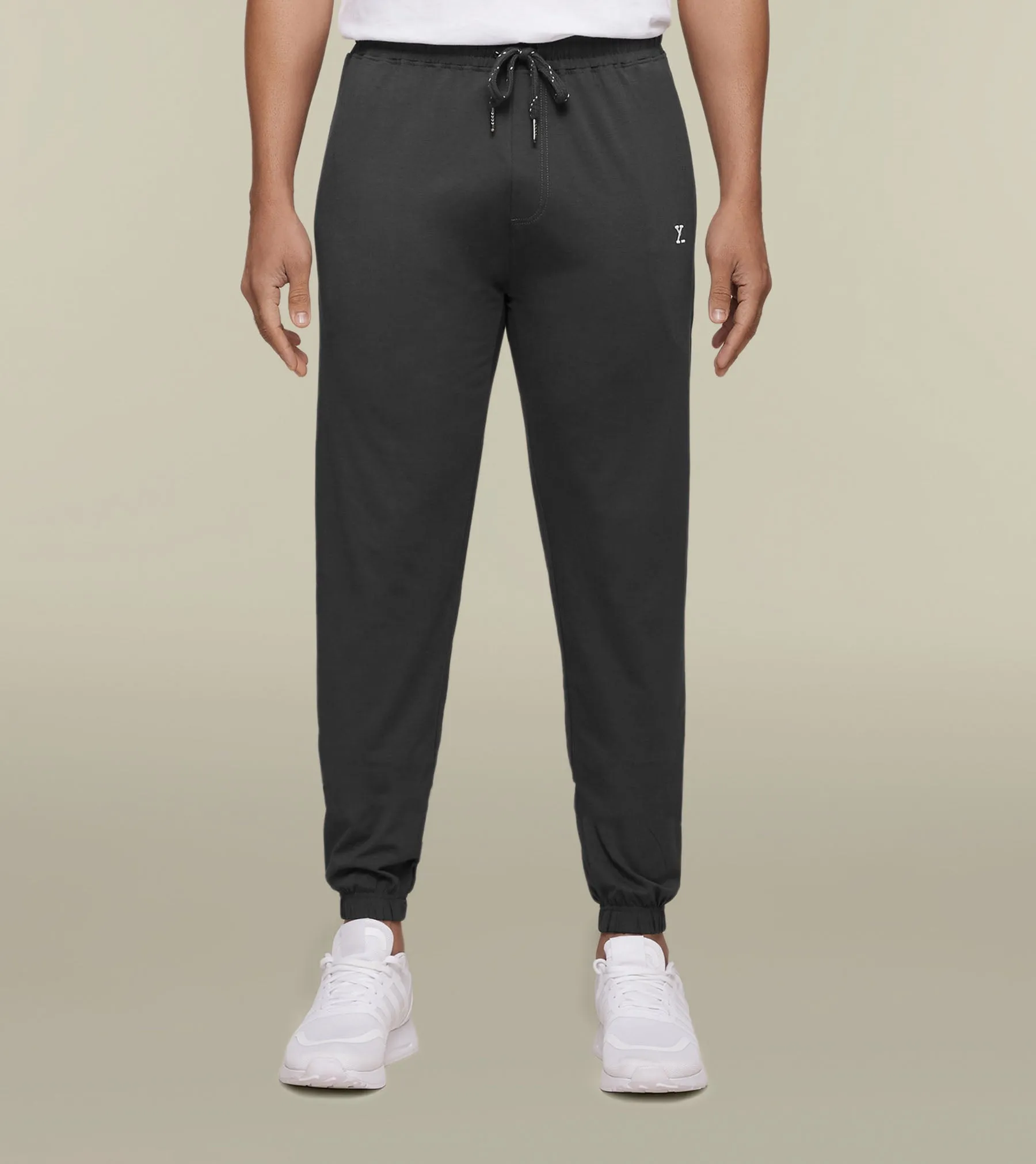 Ace Modal-Cotton Joggers Graphite Grey