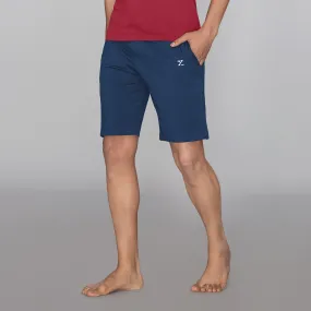 Ace Modal-Cotton Shorts Estate Blue