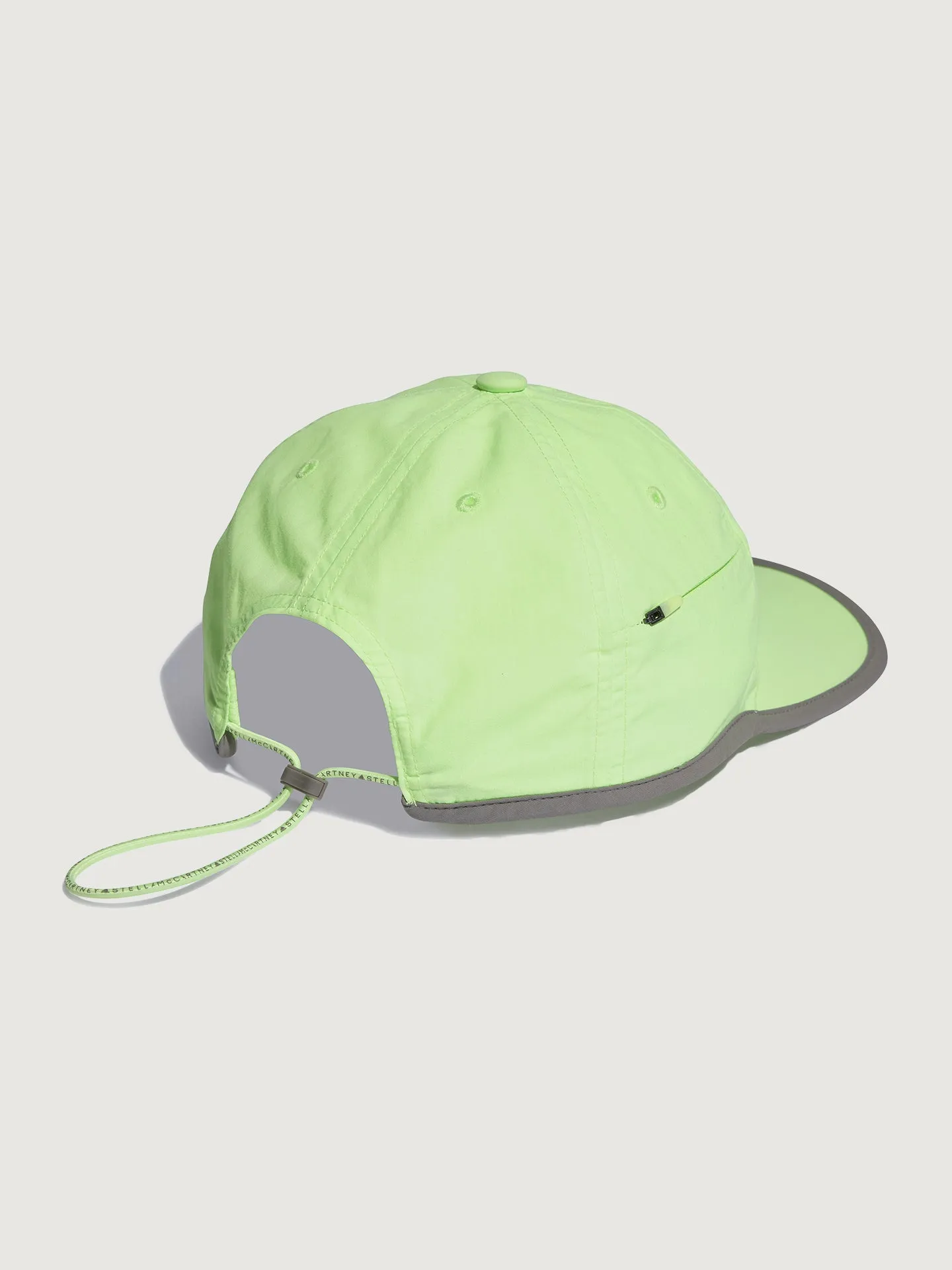 adidas by Stella McCartney Run Cap - Green Spark/Dove Grey