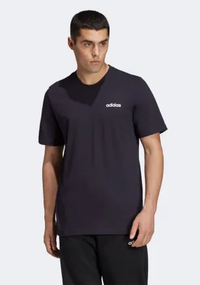 Adidas Mens Essentials Plain Tee Black <br> DU0367