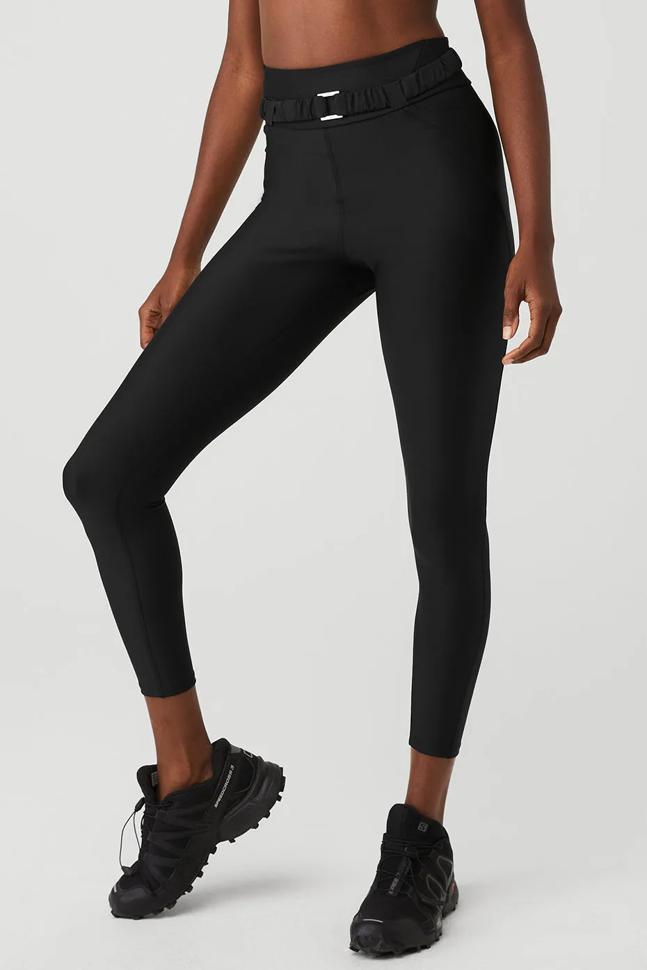 Airlift High-Waist 7/8 Charmer Legging - Black