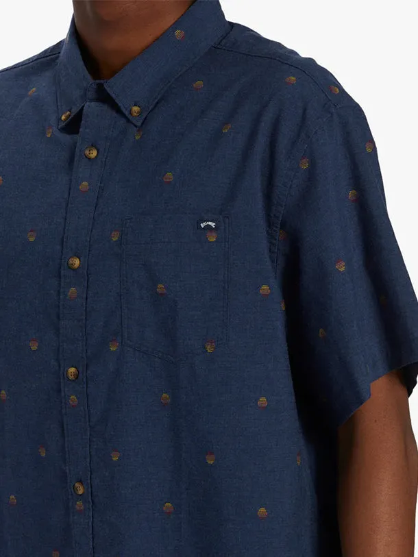 All Day Jacquard S/S Woven Shirt