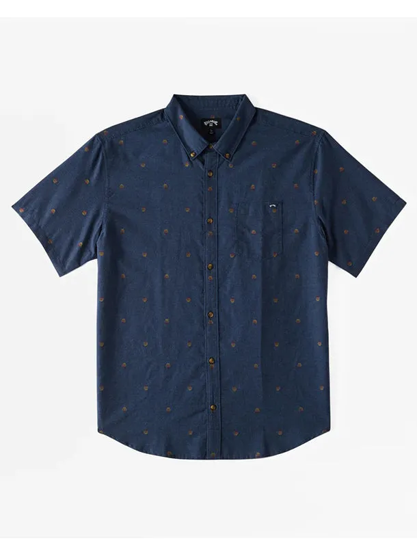 All Day Jacquard S/S Woven Shirt