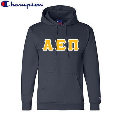 Alpha Epsilon Pi Champion Powerblend® Hoodie - S700 - TWILL