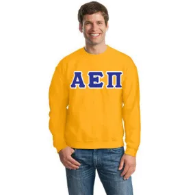 Alpha Epsilon Pi Fraternity 8oz Crewneck Sweatshirt - G180 - TWILL