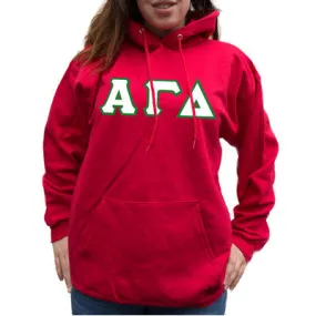 Alpha Gamma Delta Hanes 10oz. Hoodie - Hanes F170