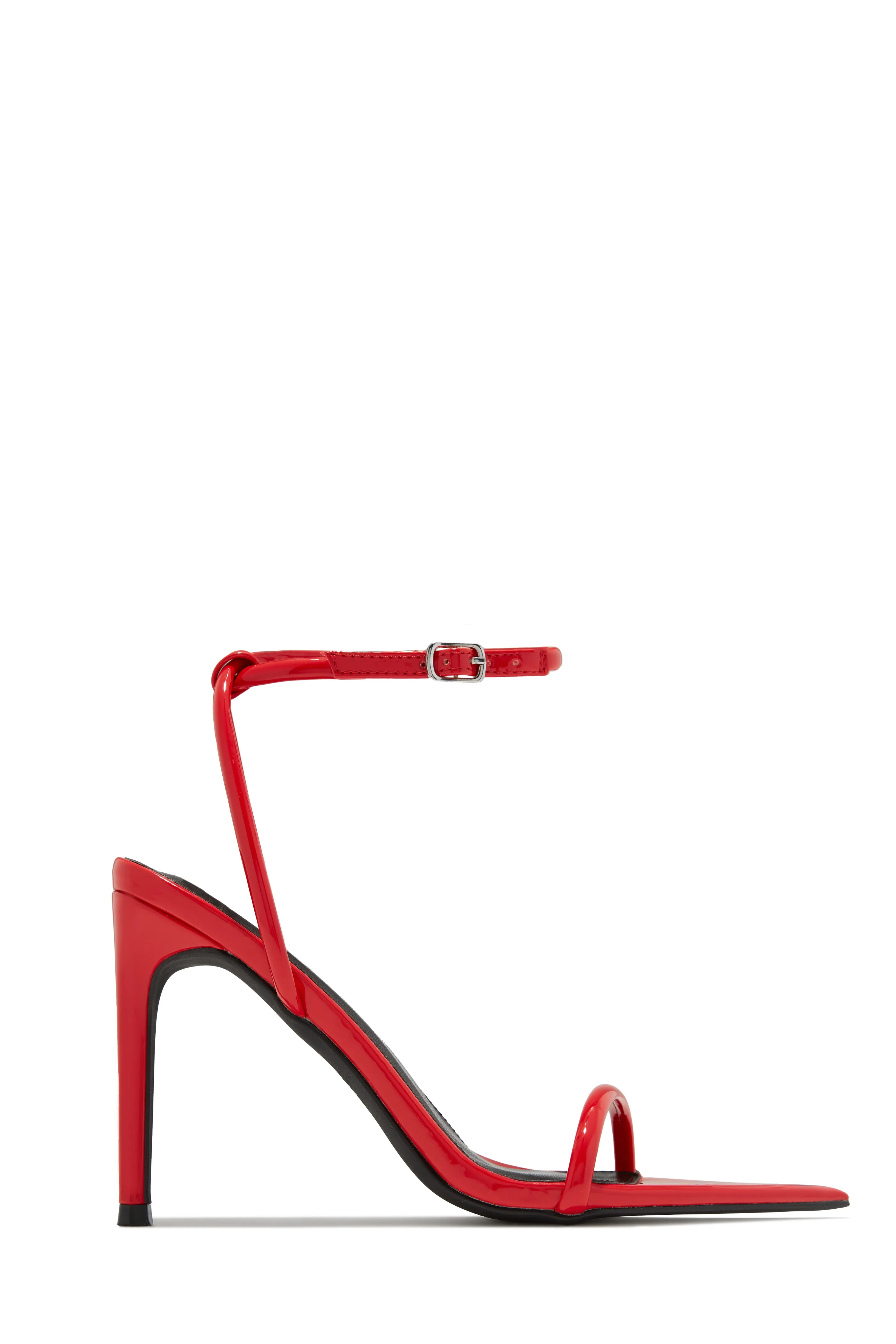 Anezia Single Sole High Heels - Red