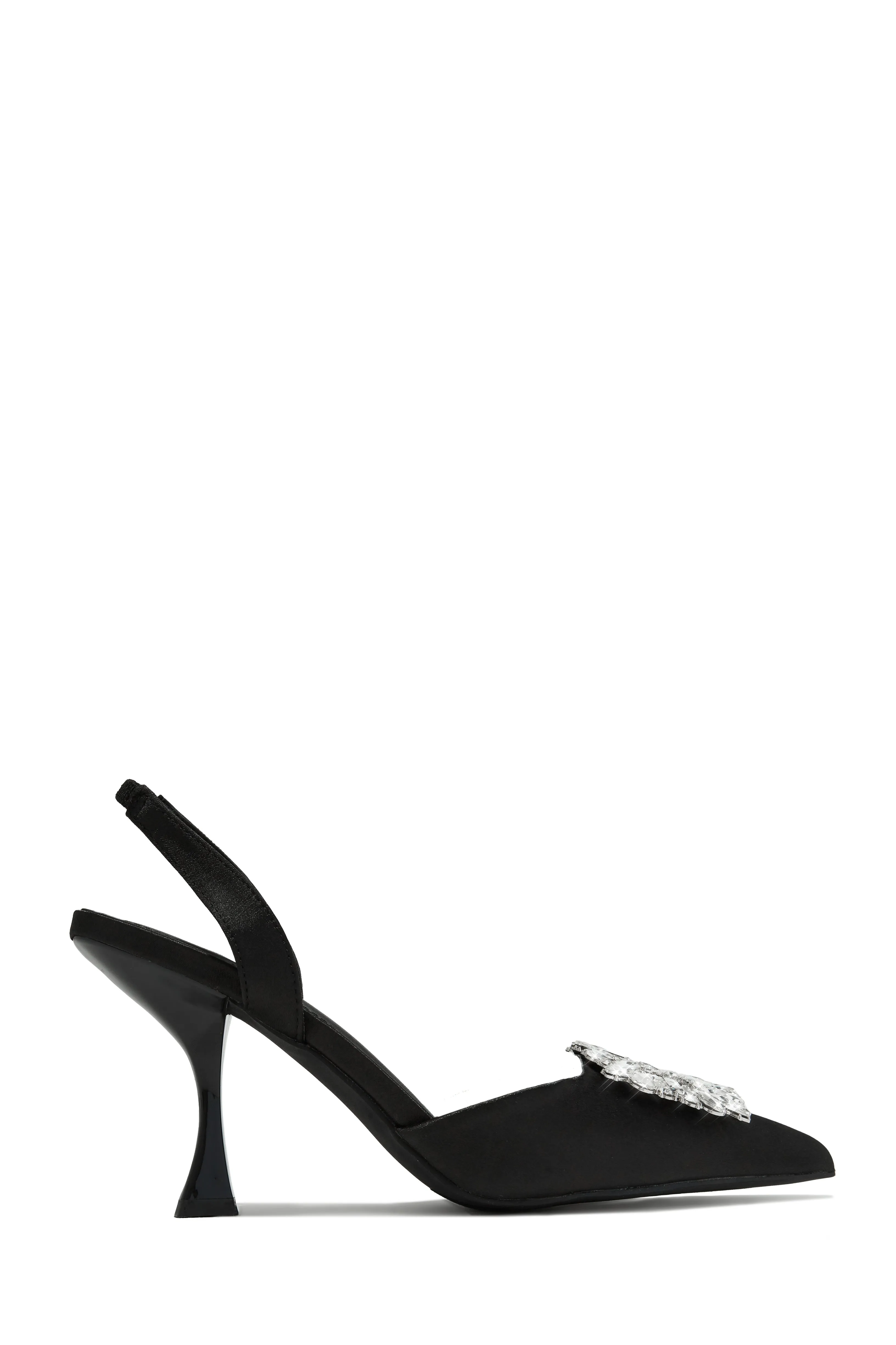 Anissia Slingback Embellished Pumps - Leopard