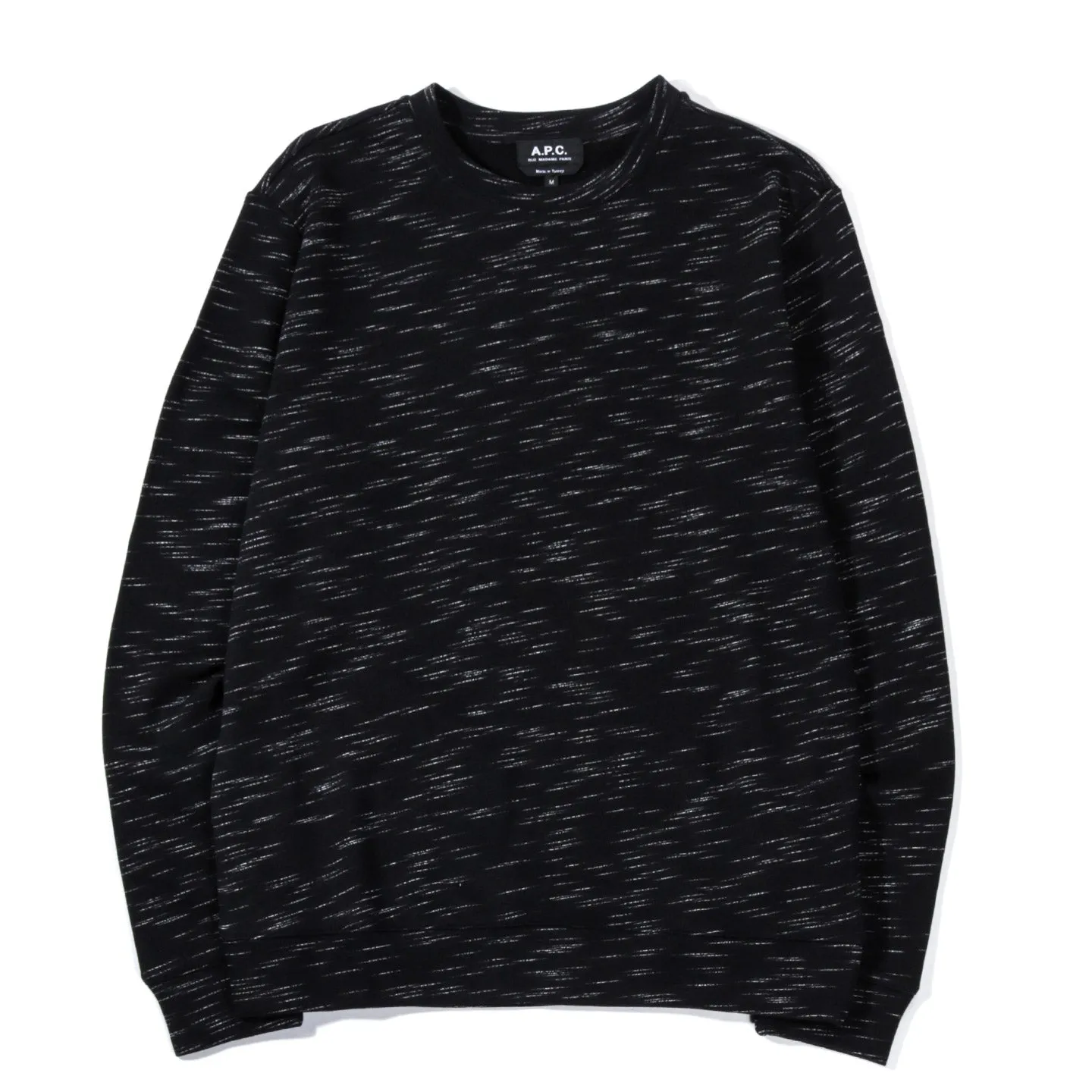 A.P.C. JEREMIE SWEATSHIRT BLACK