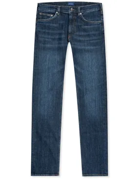 Arley Jeans-Dark Blue Worn In