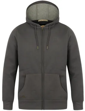 Ashwood Zip Through Hoodie in Blackened Pearl - Tokyo Laundry