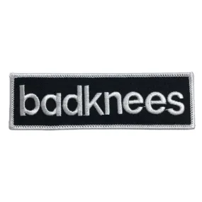 badknees Embroidered Patch