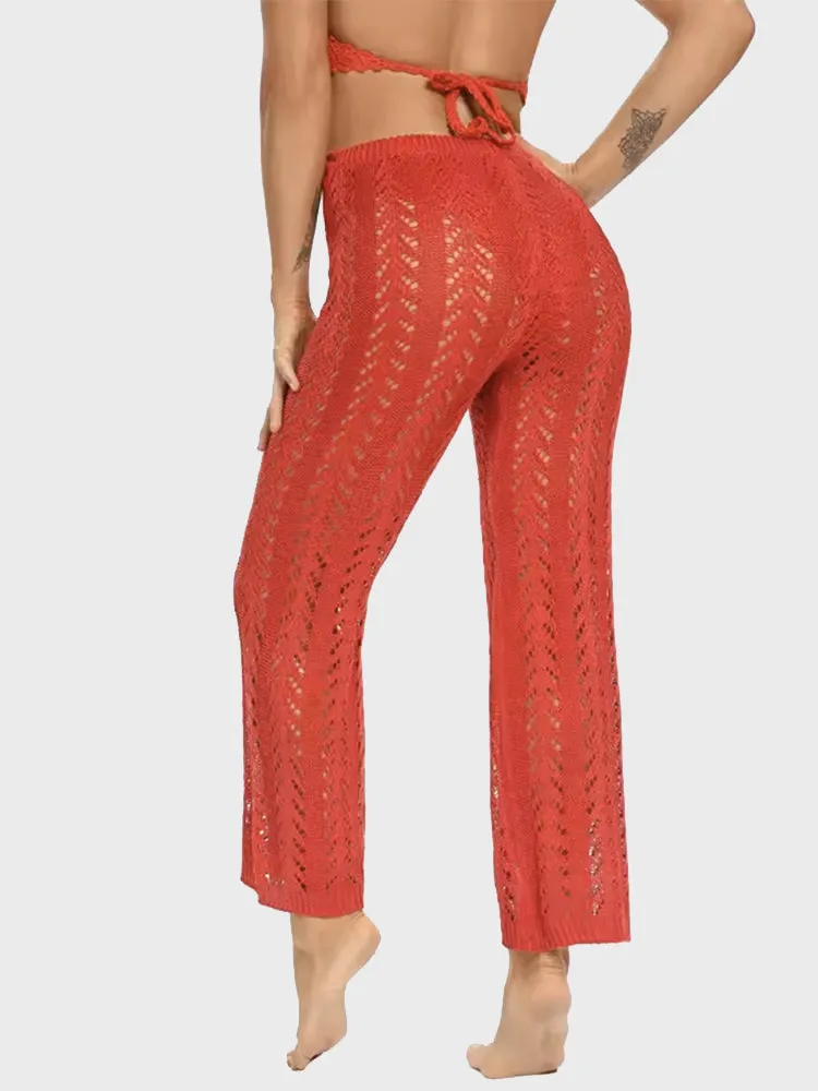 Beach Hollow Sunscreen Knitted Pants