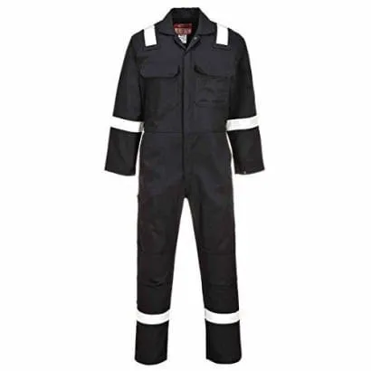 BizWeld Flame Retardant hi viz Iona Welding Coverall Portwest BIZ5