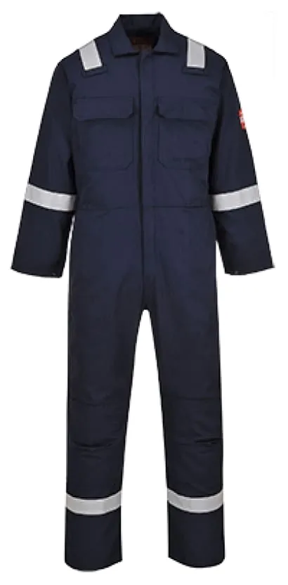 BizWeld Flame Retardant hi viz Iona Welding Coverall Portwest BIZ5