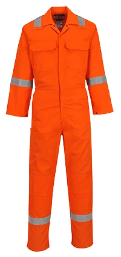 BizWeld Flame Retardant hi viz Iona Welding Coverall Portwest BIZ5