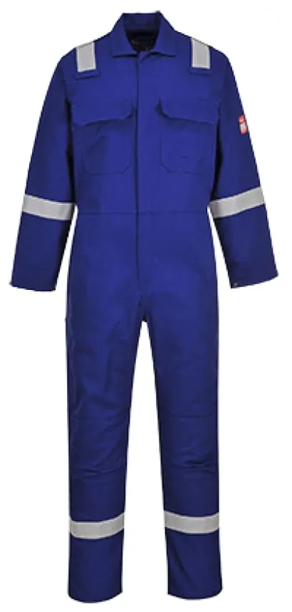 BizWeld Flame Retardant hi viz Iona Welding Coverall Portwest BIZ5