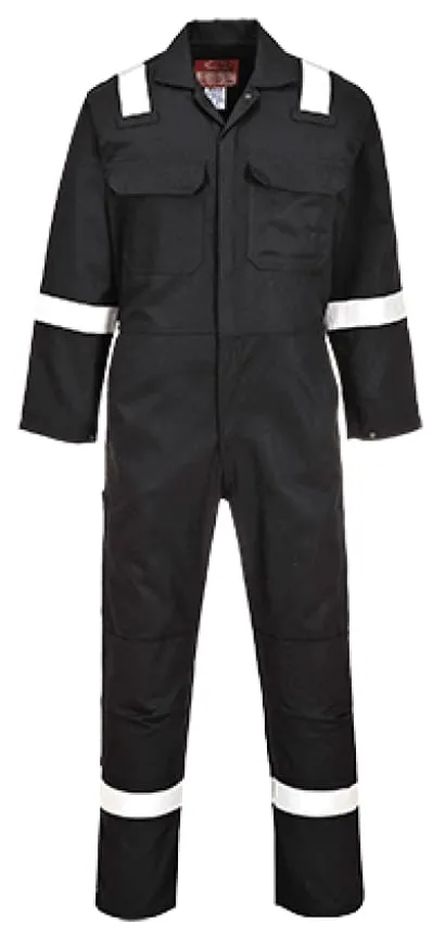 BizWeld Flame Retardant hi viz Iona Welding Coverall Portwest BIZ5