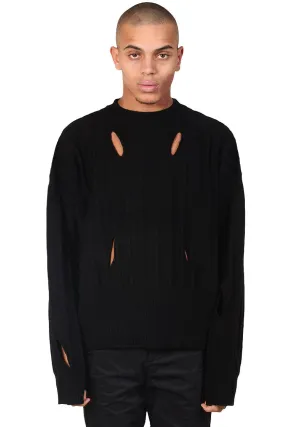 Black Arc Hollow Sweater