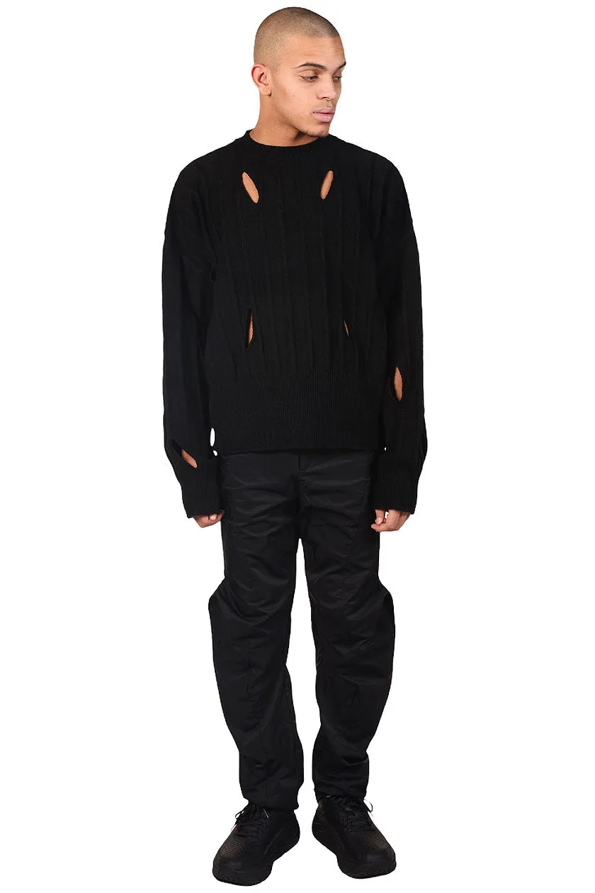 Black Arc Hollow Sweater