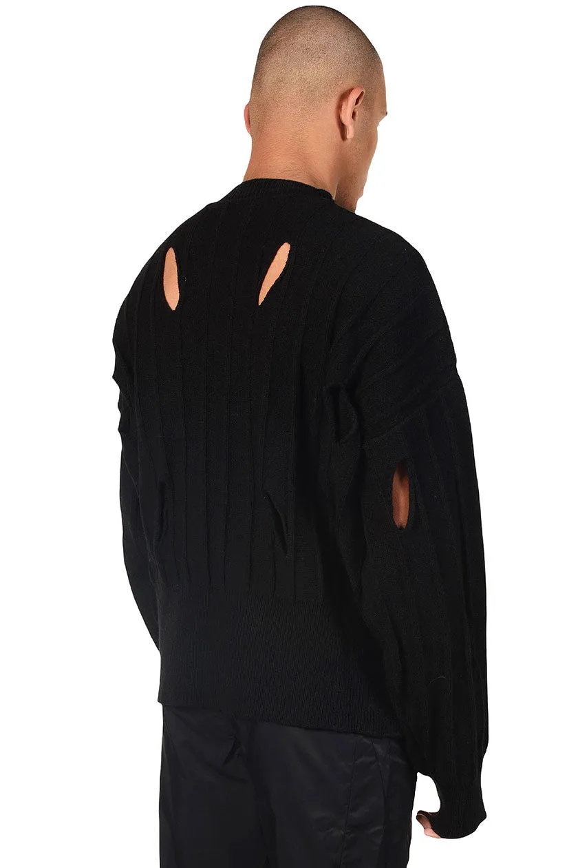 Black Arc Hollow Sweater