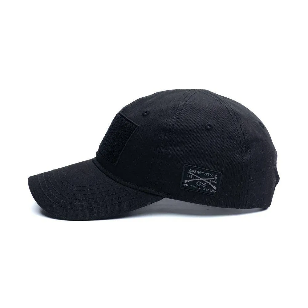 Black Operator Hat