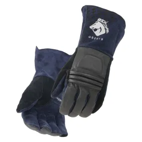 Black Stallion Grain Pigskin & Split Cowhide Stick Glove - GS2019-NB