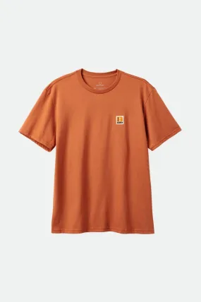 Builders S/S Standard Tee - Terracotta