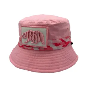 CALI Strong Pink Camo Reversible Bucket Hat Tactical Morale Patch