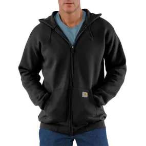 Carhartt Midweight Hooded Zip-Front Sweatshirt Black