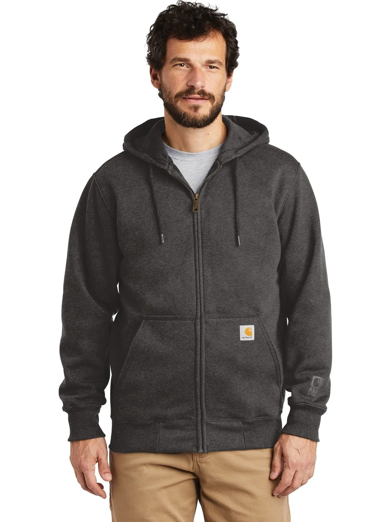 Carhartt Rain Defender Paxton Heavyweight Hooded Zip-Front Sweatshirt