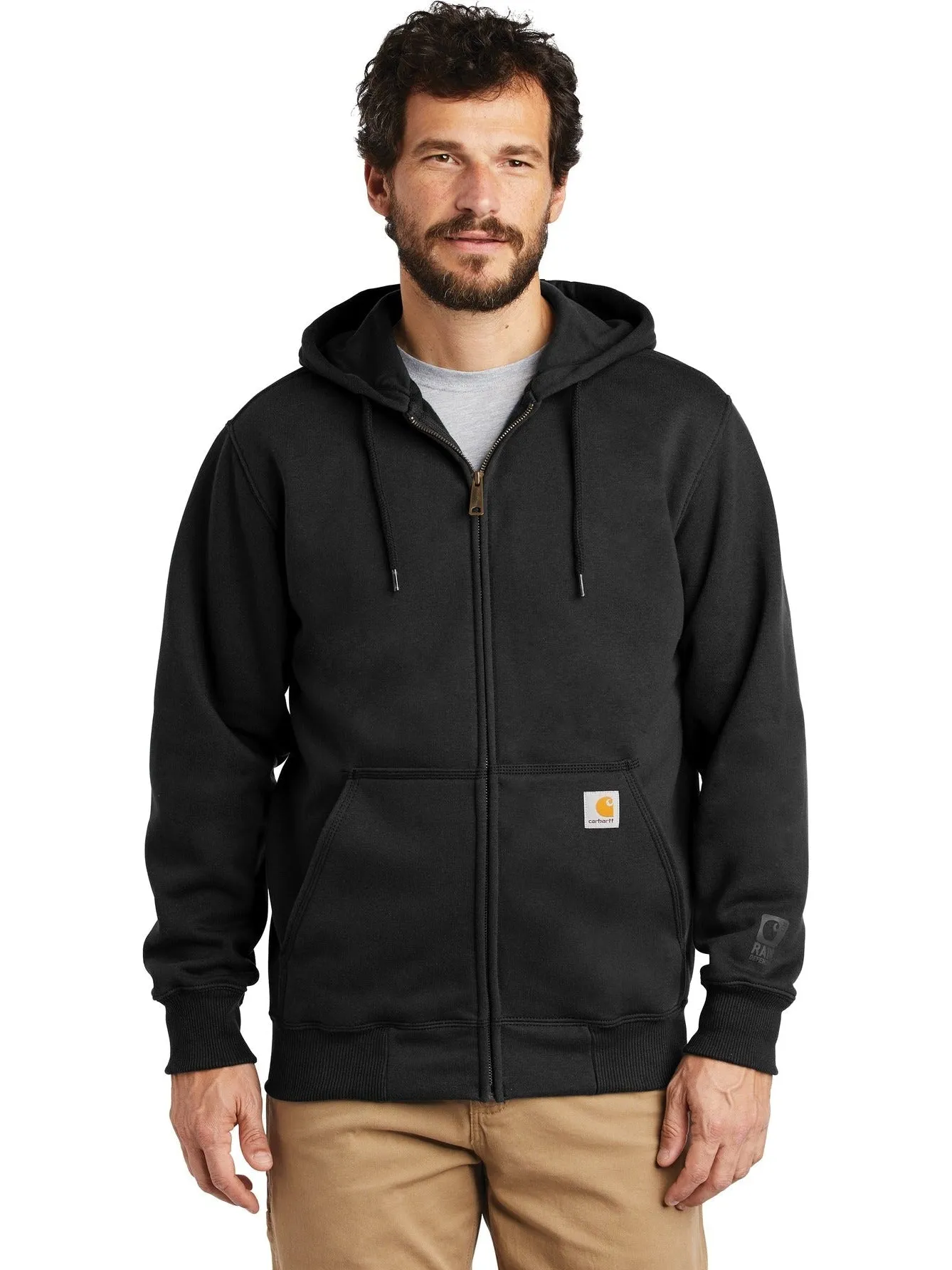 Carhartt Rain Defender Paxton Heavyweight Hooded Zip-Front Sweatshirt