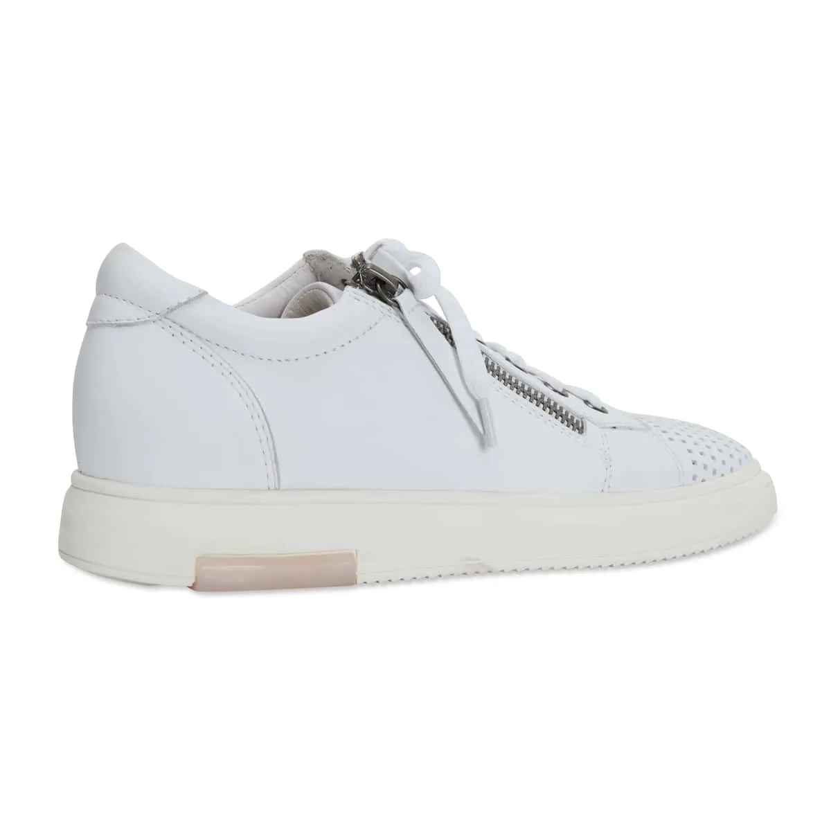 Carson Sneaker in White Leather