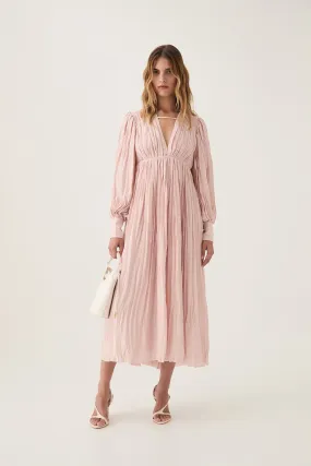 Catalyst Pleated Midi Dress