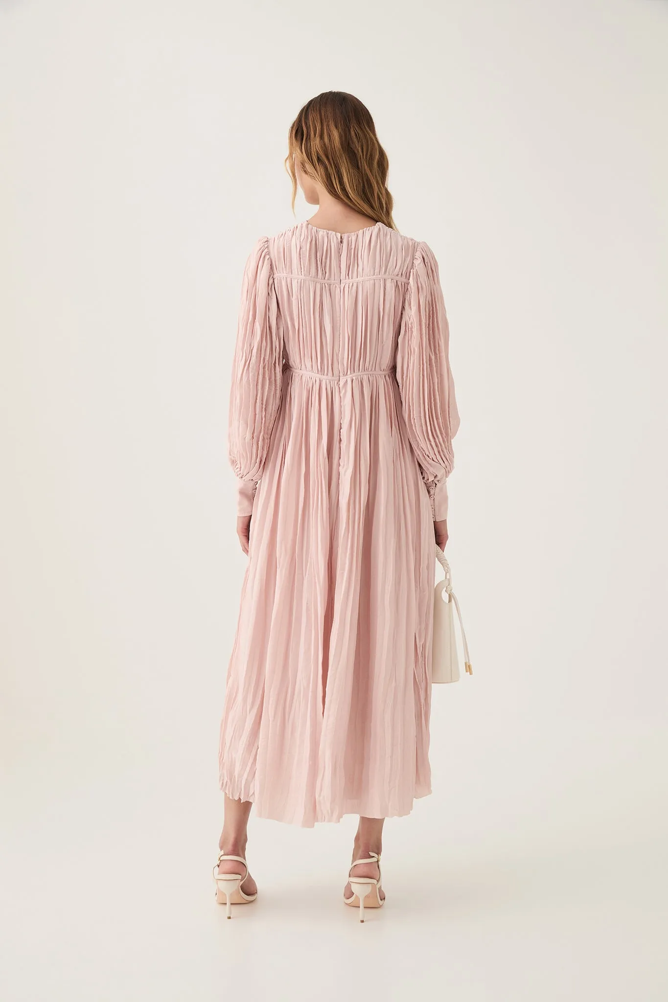 Catalyst Pleated Midi Dress