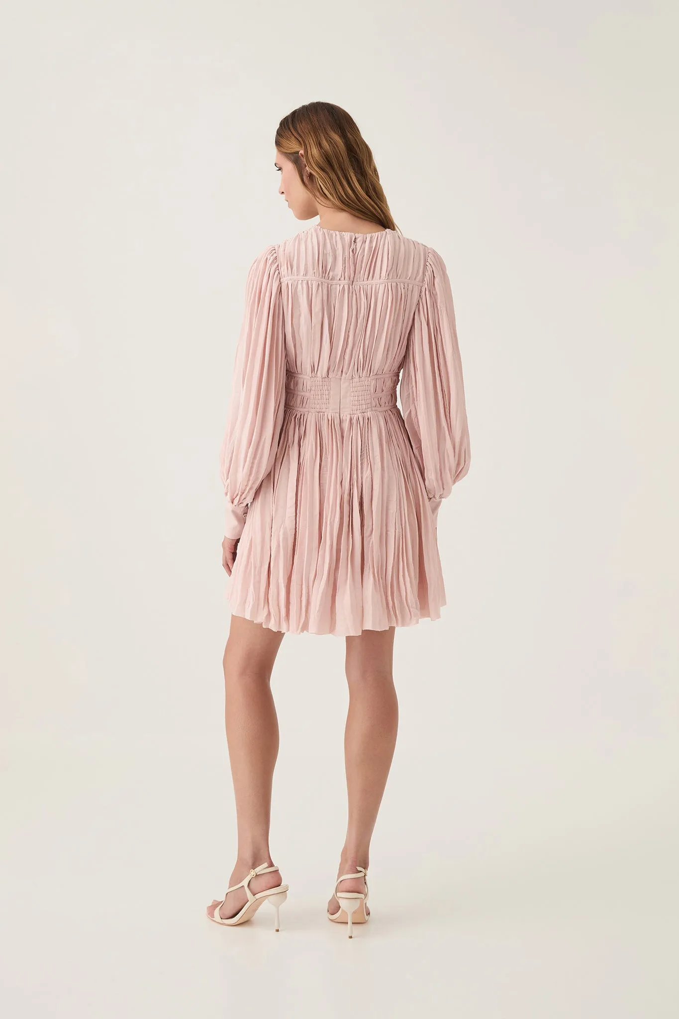 Catalyst Pleated Mini Dress