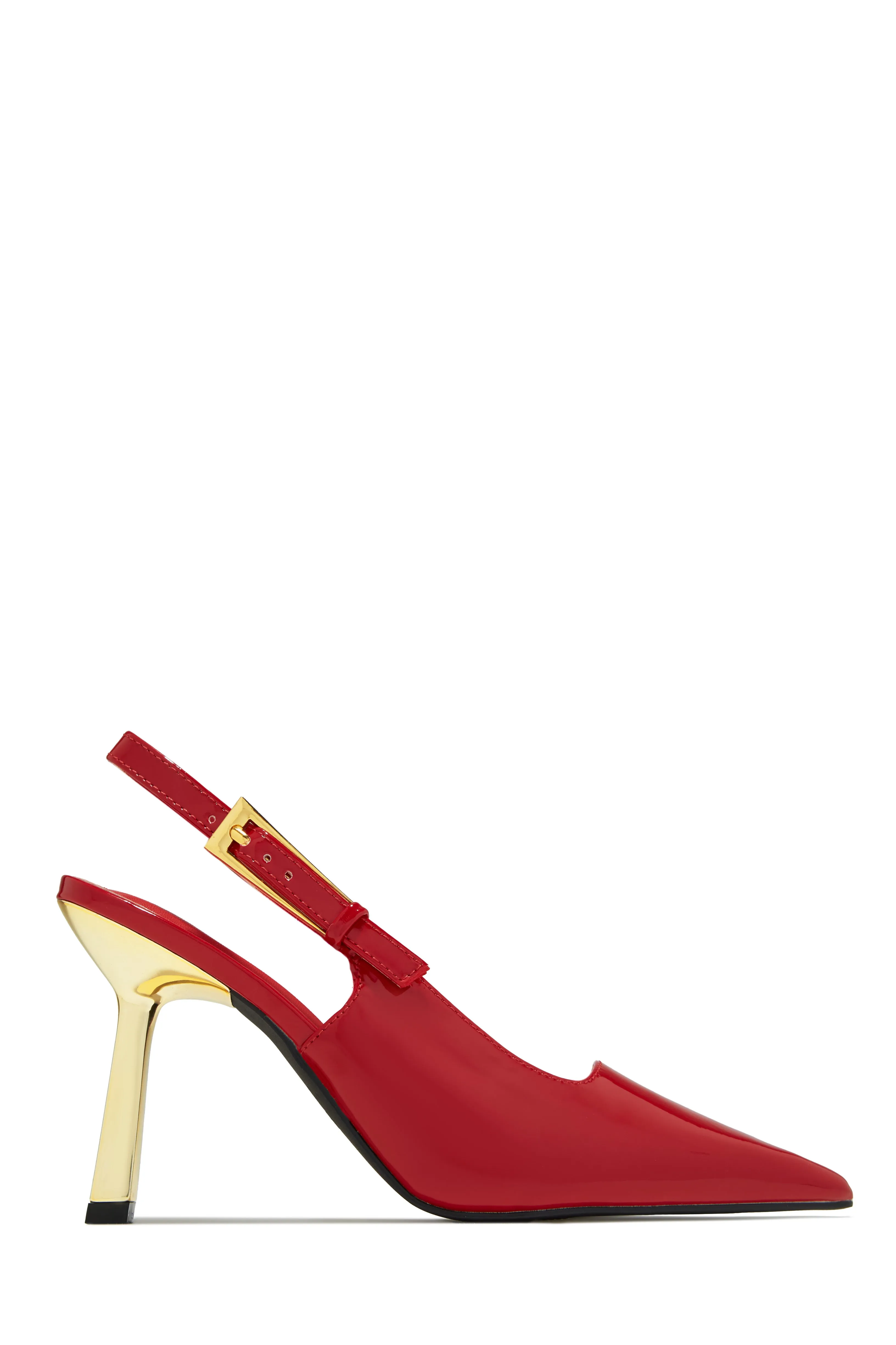 Charlotte Slingback Pumps - Red