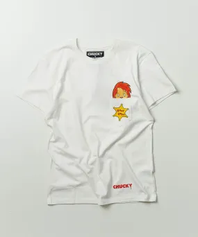 Chucky Wanna Play Pocket Short Sleeve Tee - White