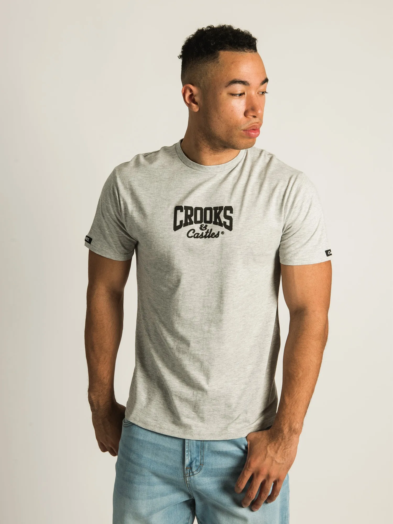 CROOKS & CASTLES CORE CROOKS T-SHIRT  - CLEARANCE