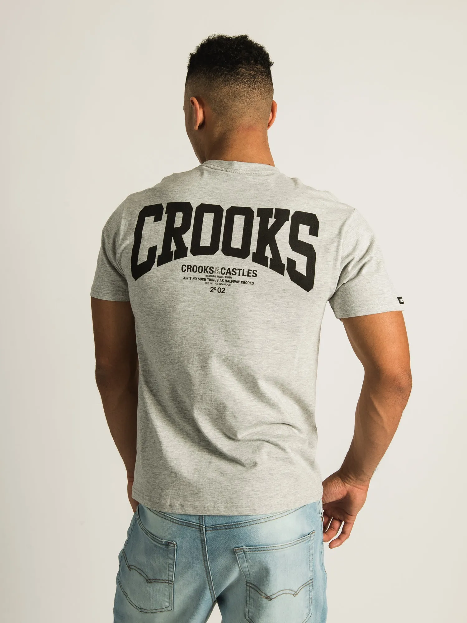 CROOKS & CASTLES CORE CROOKS T-SHIRT  - CLEARANCE