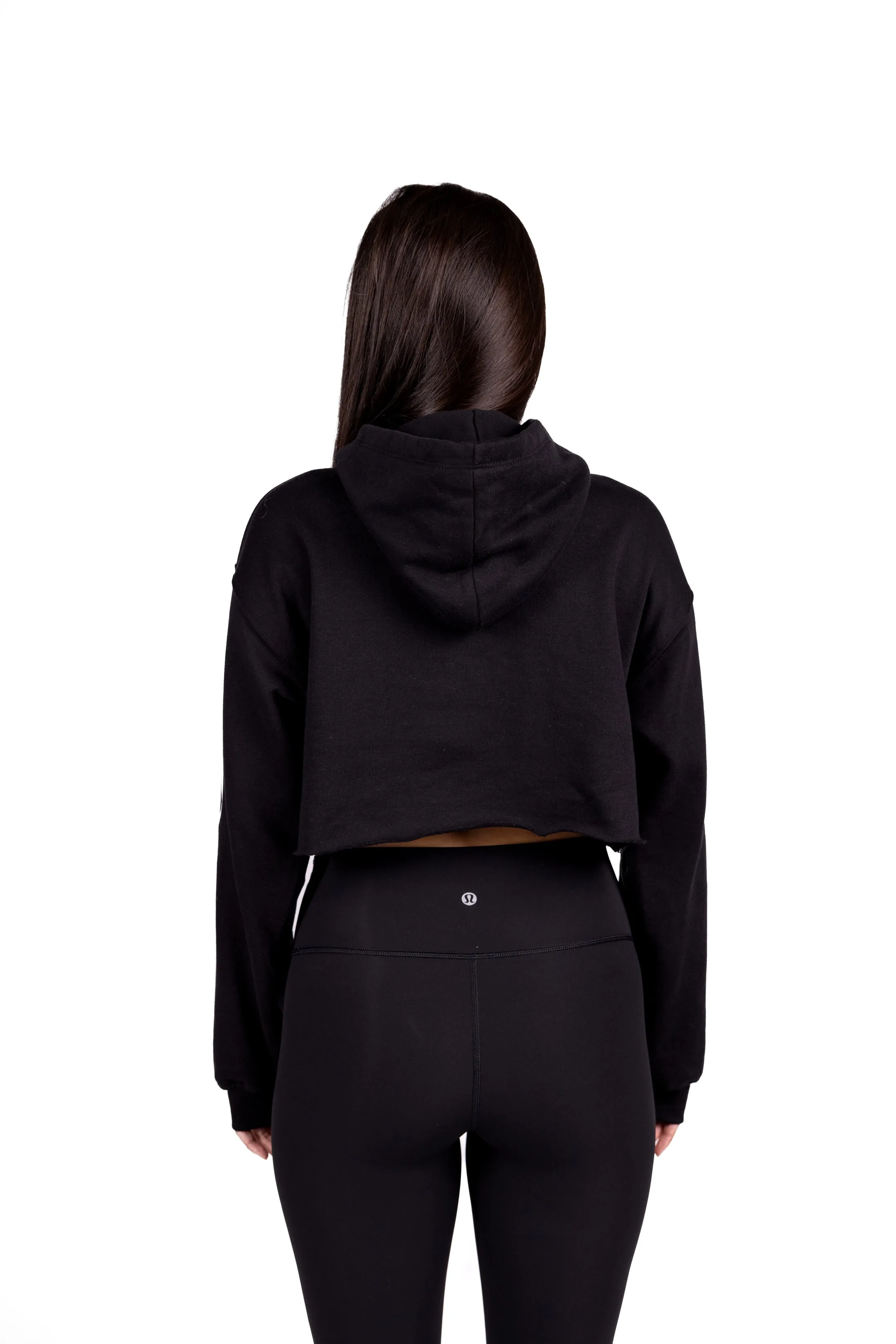 CRU Cropped Fleece Hoodie