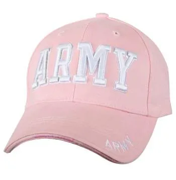 Deluxe Army Embroidered Low Profile Insignia Cap