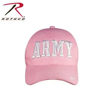 Deluxe Army Embroidered Low Profile Insignia Cap