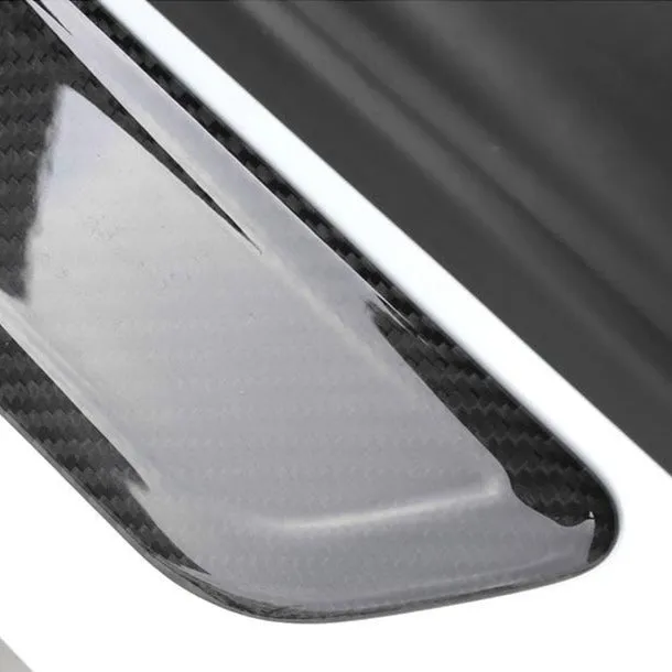 Door Sill Scuff Plates Cover for Tesla Model 3 - Carbon Fiber Exterior Mods