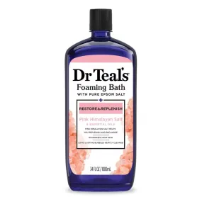 Dr. Teal's Pink Himalayan Foaming Bath Restore & Replenish - 34 Oz