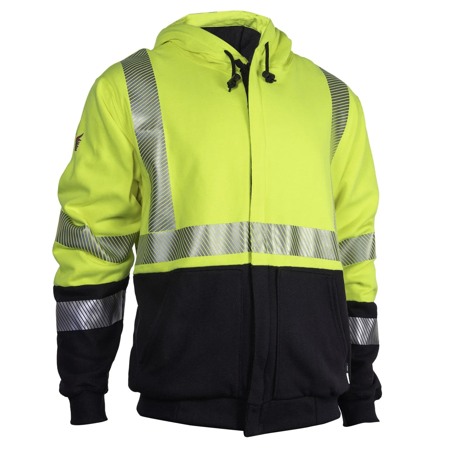 Drifire FR Hi Vis Fleece Lined Hoodies - Pullover & Zip Front - CAT 3