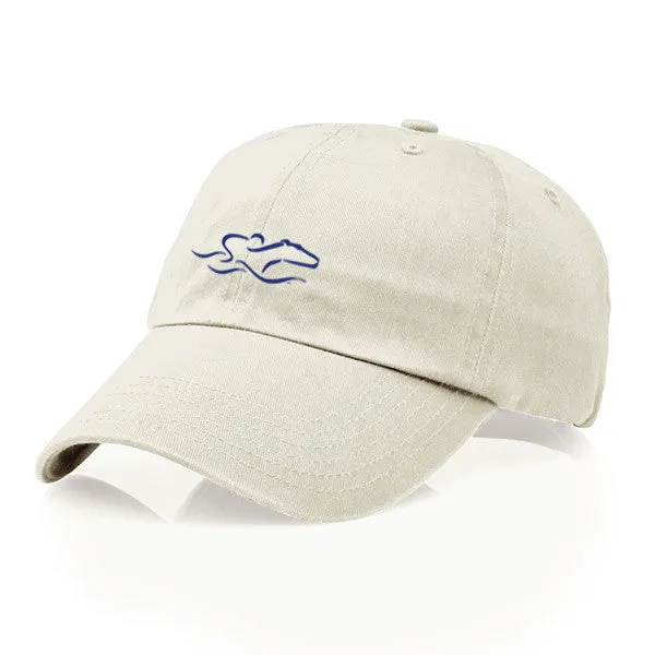 EMBRACE THE RACE® Original Relaxed Fit Hat - Stone with Navy