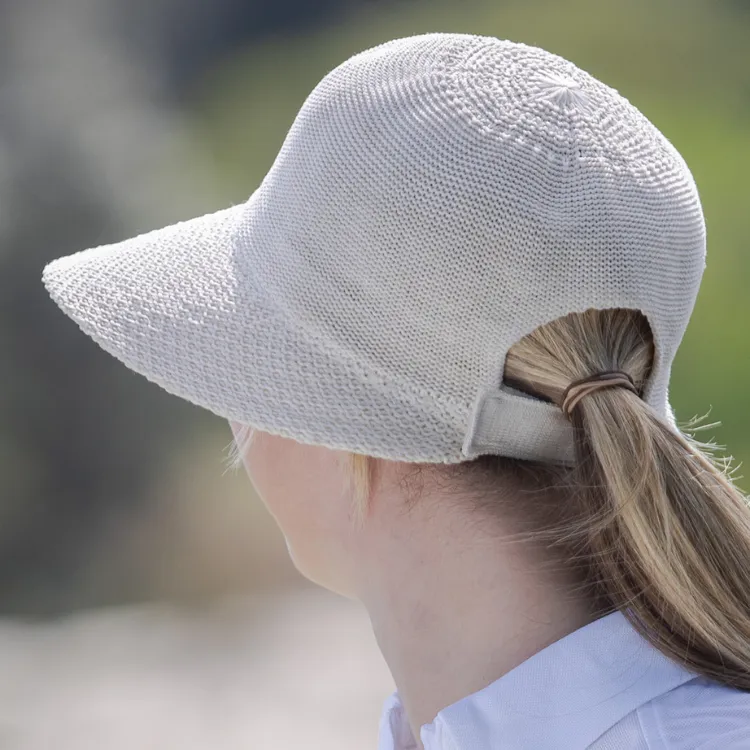 Evoke Annika Cap - Ivory