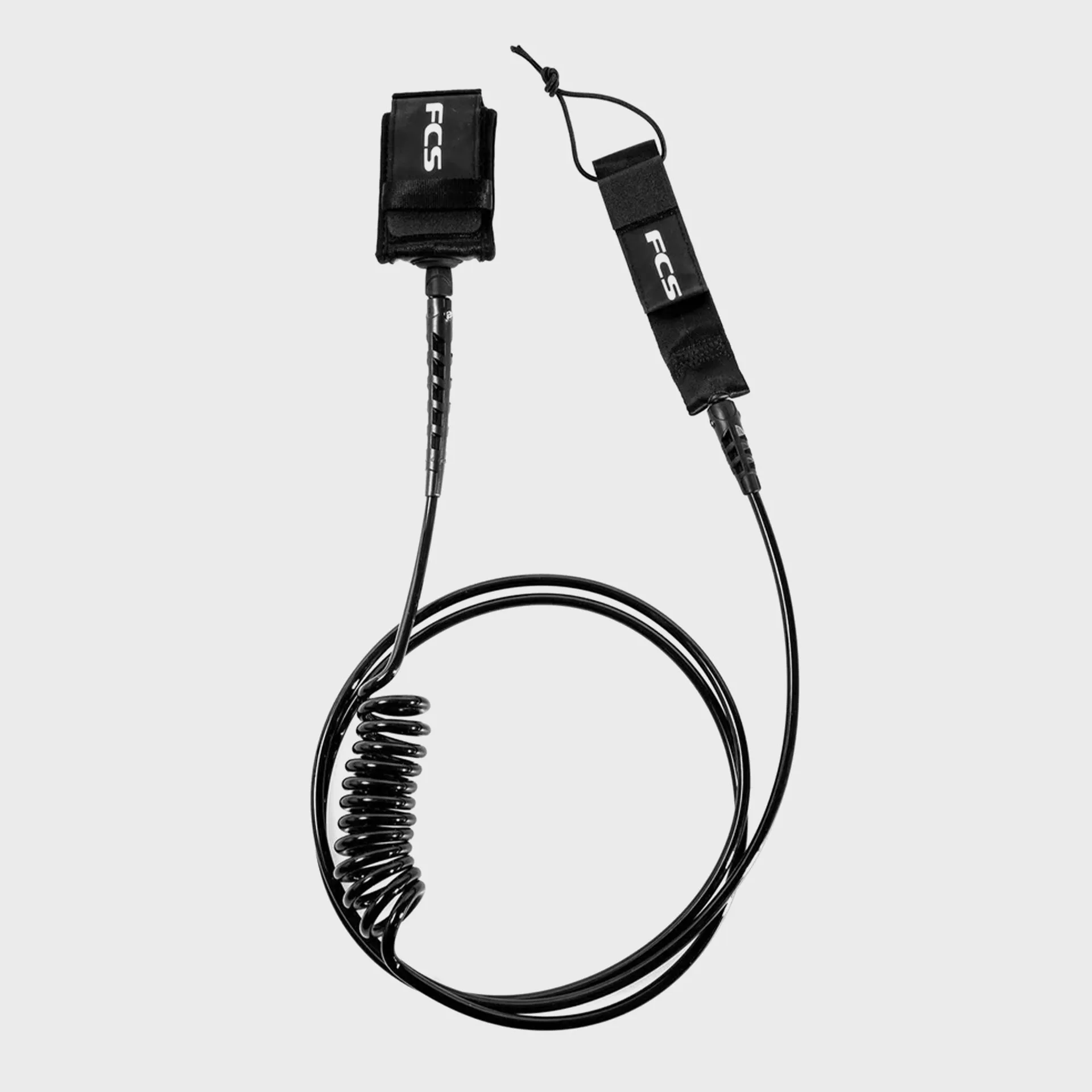 FCS Essential Ankle Leash - 10' - Black